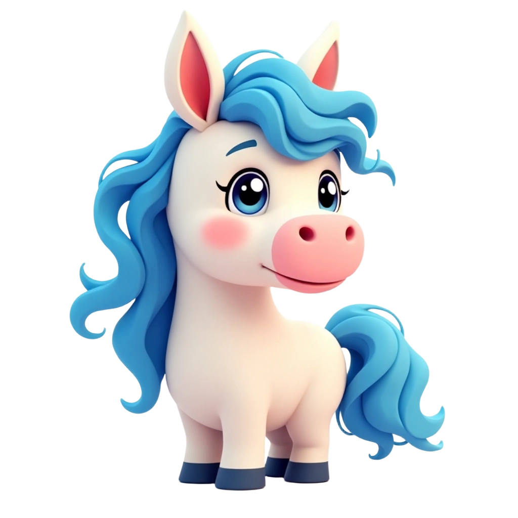 Cute Cartoon Unicorn